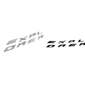 Explorer Auto Embleem Ees Kapuutsi Embleemi 3D Tähed Explorer Kleebis Sobib Ford Explorer 2011-2019