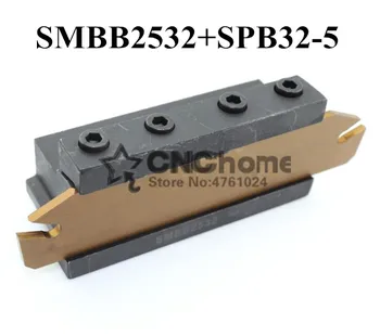 Tasuta kohaletoimetamine SPB32-5 NC cutter bar ja SMBB2532 CNC torn set Treipingi Masin lõikeriistaks Seista Omanik SP500,ZQMX5N11
