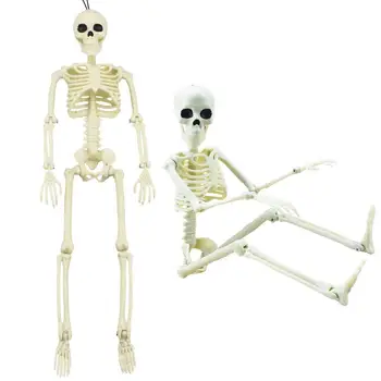 16-Tolline Halloween Skelett Ghost Festival Vallas Kolju Teenetemärgi Õudus Rekvisiidid Inimese Keha Suur Skelett Maskeraad Liikuda Rekvisiidid