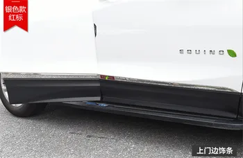 Roostevabast Terasest autode kere küljel liistud pool ust kaunistamiseks Auto stiil Chevrolet Equinox 2017-2020