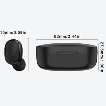 TWS Kõrvaklappide Traadita Stereo Peakomplekt 5.0 Digitaalne LED Ekraan Sport Earbuds Jaoks Oppo Huawei ja Iphone Bluetooth-ühilduvad Kõrvaklapid
