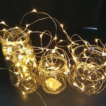 1M-5M Led vasktraat LED String kerge Puhkus valgustus Haldjas Vanik Christmas Tree Uus Aasta Pulmapidu Teenetemärgi