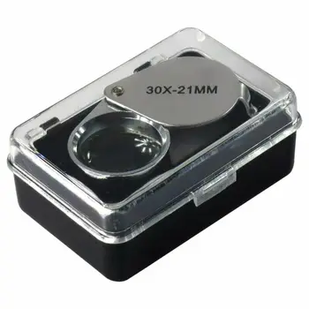 2-Pack 10X + 30X suure võimsusega jewelers Ehted Silma Luup Seadistada Optika-Luup-Objektiivi