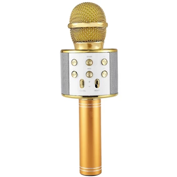 Traadita Karaoke Mikrofon Kaasaskantav Bluetooth mini kodu KTV Muusika Mängib ja Laulab Kõlar Mängija Selfie TELEFON TK