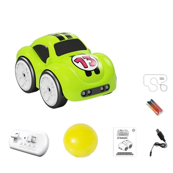 RC Auto Intelligentne Sensor puldiga Cartoon Mini Auto Raadio Juhitav Elektriautode Mode Muusika Kerge Mänguasjad