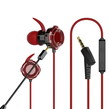 In-ear kõrvaklapid 3,5 mm-Kõrva Juhtmega Kõrvaklapid Müra Vähendamise Mängude Peakomplekti Mikrofon Universaalne PARIM Kingitus SAI Dropshipping