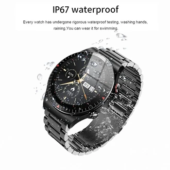 Uus Smart Watch Mehed 4G Mälu Muusika Bluetooth-Helista TWS Peakomplekt Täielik Puudutage Salvestamise T7 Smartwatch Multi-Mode Sport, Android