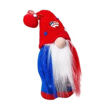 Iseseisvuspäev Gnome Nukk Käsitöö -, Plüüš-Näota Metsnik Nukk Decor Patriootliku Võidelnute Mälestuspäev Figuriin
