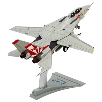 1/72 Mõõtkavas F14 Tomcat Sulamist Lennuk Simulatsiooni Mudel F14A hävituslennukid Mudel Päikeseloojangut Squadron VF-111 Diecast Mänguasi Metallist Lennuk