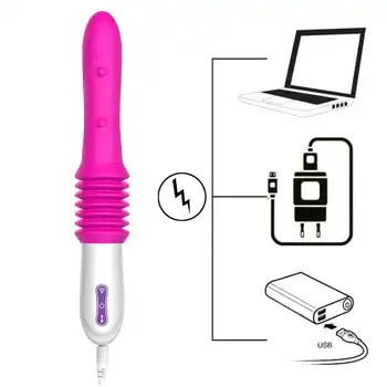 Automaatne G-spot masturbator naiste sex masin USB-laadimine, 10 kiirust, naine dildo