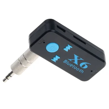 Kebidu X6 Traadita USB-3,5 mm Audio Bluetooth-5.0-Vastuvõtja Jack-USB-TF-Kaardi Lugeja MIC Kõne, Toetus Auto Kõlarite