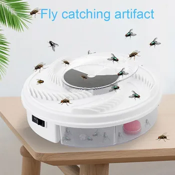 Täiendatud Versioon USB Elektrilised Fly Trap Seade Automaatne Püünisjahi Toidu Fly Catcher Putukate, Kahjurite Flytrap Köök Koju Lennata Tapja