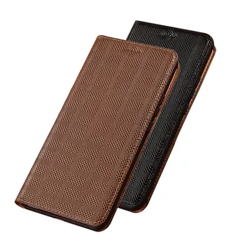 Luksus lehma nahk magnet telefoni kate kaardi tasku case for Samsung Galaxy A90 A80 A70 A60 A50 A40 A30 A20 A10 telefoni kott
