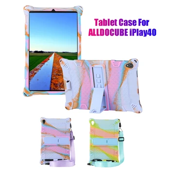 Silikoon puhul ALLDOCUBE IPlay40 Tablett 10.4 Tolline Juhul, Reguleeritav Tablett Seista Rihm ja Pliiats