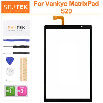 Eest Vankyo MatrixPad S20 Tahvelarvutit Väliste Mahtuvuslik Puutetundlik Digitizer Assamblee Asendamine Välimine Klaas Andur Touch Panel