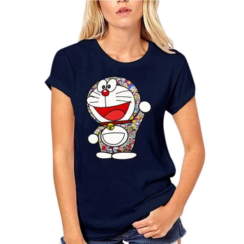 DoraemonO-Kaelus T-Shirtt Särgid ne-särk Blousecustom T-Särgid