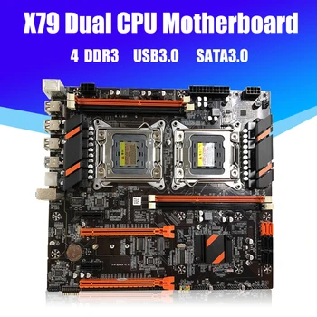 Emaplaadi Set Memory X79 Emaplaat Dual CPU-LGA-2011 16 USB-Pordid DDR3 SATA PCIE X16 PUBG Lauaarvuti Emaplaadi 2021