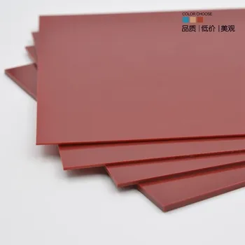 Hoone liiv tabel Mudel materjal DIY käsitsi valmistatud ABS plastikust juhatuse mudel ümberkujundamise ABS juhatuse materjal pruun punane