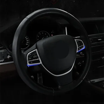 BMW 5/7 Seeria F10 F18 F01 auto rooli nupp teenetemärgi raami kaunistamiseks riba chrome ' i interjöör kleebis