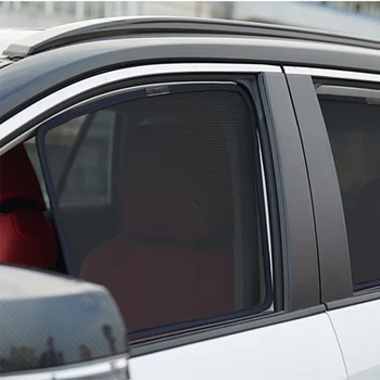 Näiteks Mazda Axela Sedaan 2013-2018 Magnet Mesh Auto Esi-tagaklaasi Kokkupandav Kardin Esiklaas Päikesevarju Blokeerida UV-Kaitse