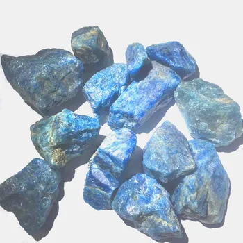 Looduslik Toor-Sinine Apatiit Töötlemata Kivid, Crystal Kruusa Mineraalid ja Kivid Töötlemata Gemstone Näidis