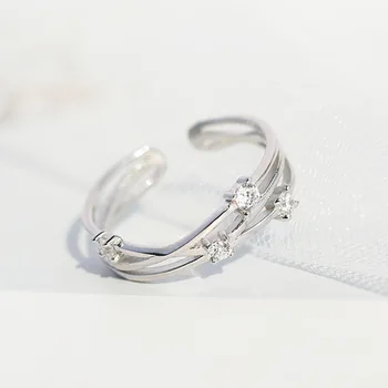 Õrn Ehted Tsirkoon Ringi Hot Müük Populaarne Disain Metallist Ring Finger Ringi 2021 Uus Disain Pool Kingitused