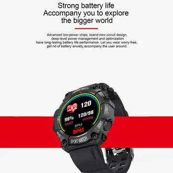 FD68 Sport Smart Watch Mehed Sõnum Meeldetuletus Smartwatch Naiste Puhkeoleku Südame Löögisageduse Monitor Kell, Kellad IOS ja Android telefon