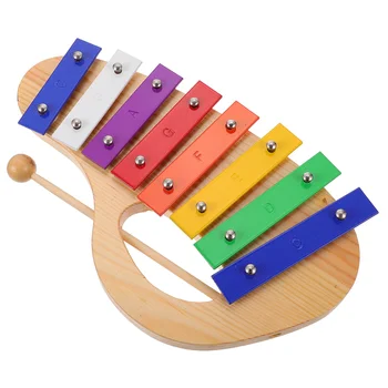 1tk Puidust Xylophone Laste Löökpillid Vahend Haridus Plaything