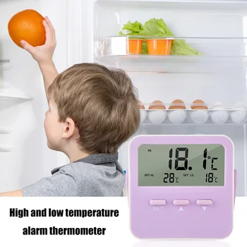 Digitaalne Temperatuuri-Niiskuse Mõõtja Temperatuuri Alarm Termomeeter Kodus Elektroonilise Hygrometer Termomeetri jaoks Külmkapp