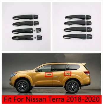 ABS Auto Välimise ukselingi Kaitsekile Katab Sisekujundus Auto Stiil Sobib Nissan Terra 2018-2020