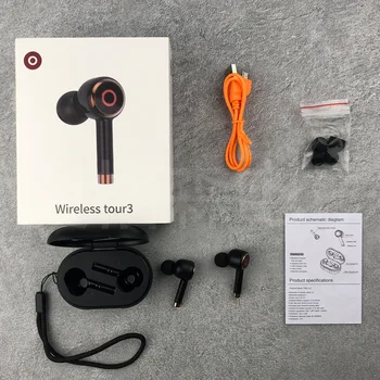 LIEVE Juhtmeta Bluetooth-Kõrvaklapp Bass Raske Kõrvaklapid Sport Veekindel Kõrva Earbuds koos Laadimise puhul Smart Telefonid