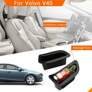 Volvo V40 Ees Sisemine Ukse Käepide Taga Storage Box Konteineri Omanik Auto Tarvikud