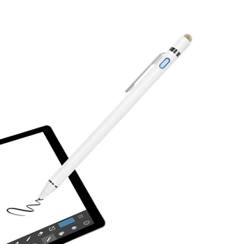 Stylus Laetav Digitaalse Pliiatsi Riidega Ots Aktiivne Capacitive Stylus Pen for Ios/Android/Telefon/iPad/Huawei/Xiaomi