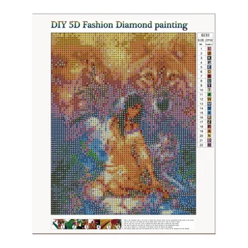 Moe-Diamond Tikandi Ilu Hunt 5d Diamond Maali Täielik Teemant Pilt Rhinestone ristpistes Jõulud Kingitus
