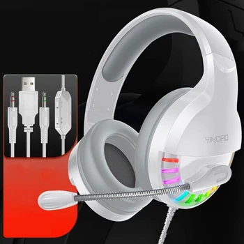3,5 mm Stereo Gaming Kõrvaklapid Juhtmega Üle-Pea-Mängija Kõrvaklapid koos Mikrofoni ja Helitugevuse Mäng, Kõrvaklapid, PC Sülearvuti