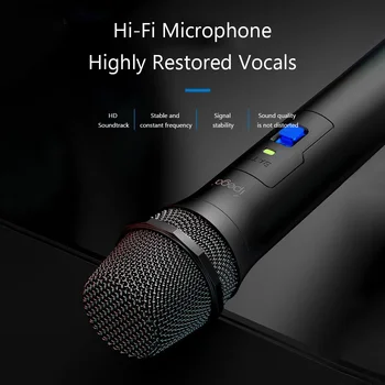 Wireless Gaming Karaoke Mikrofon Mic K Laulu Arvuti Mäng Voice Chat Mikrofon koos Lüliti PS4/PS3/Xboxone/Wii U/NS