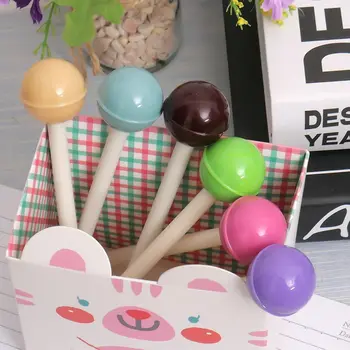 1TK/palju Iludus hüppab geeli pliiats Kawaii Šokolaadi Lollipop tindiga kingitus kirjatarvete Caneta escolar kontori koolitarbed Tasuta Laeva