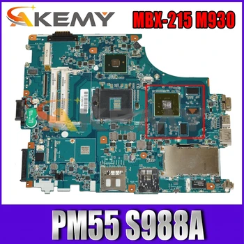 AKEMY A1765405A MBX-215 M930 1P-009BJ00-8012 Sülearvuti Emaplaadi Sony VPCF PCG-81114L VPCF1 Peamine juhatuse PM55 S988A