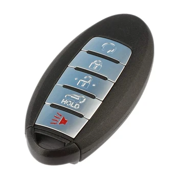 Auto Võtmeta Smart Remote Key 433Mhz koos ID46 Kiip Nissan PATROL Armada CWTWB1G744 Intelligentne Smart Key