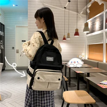2021 Morandi Värvi Classic Seljakott Kott Jaapani Tüdrukud Teismeline College Sülearvuti Kooli Kotid Naiste Harajuku Bagpack Suur Mochila