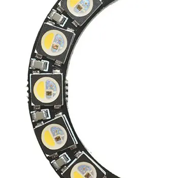 16-bitine SK6812 RGBW Ringi Täis Värvi Ring Led Integreeritud Juhtide Kerge Development Board Lamp Moodul