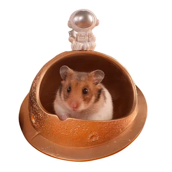 Hamster Pesa Astronaut Väike Merisiga Maja Armas Lemmikloom Hamster Tarvikud Suvel Lemmikloom Magab Voodi
