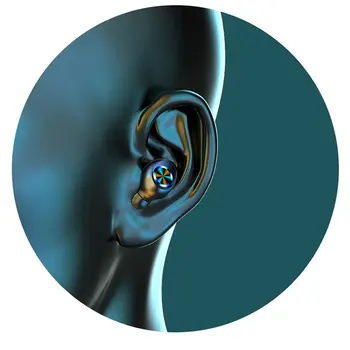 Sport Bluetooth Kõrvaklapid Juhtmeta Kõrvaklappide 1200 MAh Kast Roheline Ekraan, Touch Control Traadita Earbuds Blutooth Peakomplekt