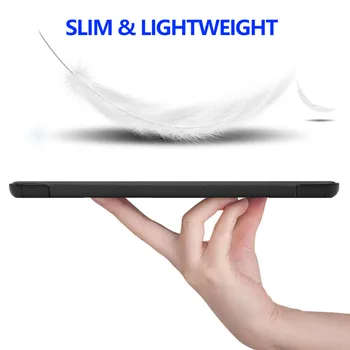 Funda Puhul Samsung Tab S6 Lite 10.4 2020 P615 Tableti Kate Galaxy TAB S6 Lite 10.4 tolline P610 PU Nahk Slim Flip case
