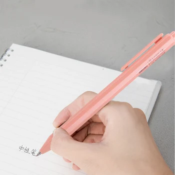 DELI vajutab geeli pliiats 12 tk A23 äri-amet allkiri pliiatsi 0,5 mm õpilane eksami eriline musta vee baasil pliiats, kirjutamise tööriist