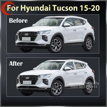 Roostevabast Terasest Auto Ukse Akna Raami Aknalaud Vormimise Jaoks Sisekujundus Hyundai Tucson-2020 Auto Kaunistamiseks