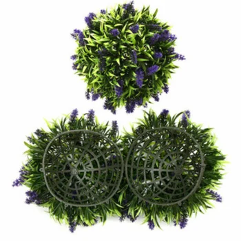 Omatehtud Lilla Lavendel Rippuvad ilupuude pügamiskunst Pall, Lill, Taim Decor Korvi Pot Käsitöö DAG-laeva