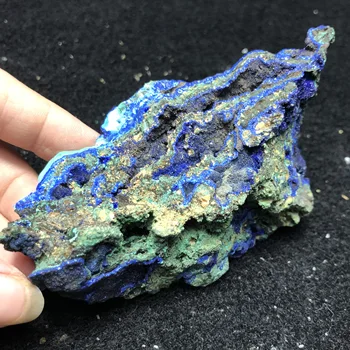 240.8 gMalachite sinine vask kristall, mineraal kivi teenetemärgi kristall tervendav energia geoloogia õpetamine kogumise ehted