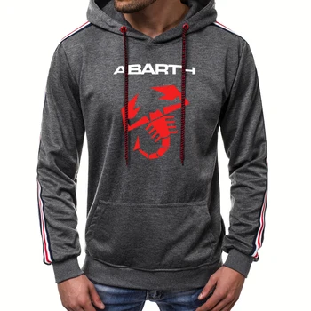 Mood Vabaaja topp Abarth Auto Logo Trükkimine Kevad Sügis Meeste Dressipluus Puuvillane Harajuku Kvaliteetne Meeste topp