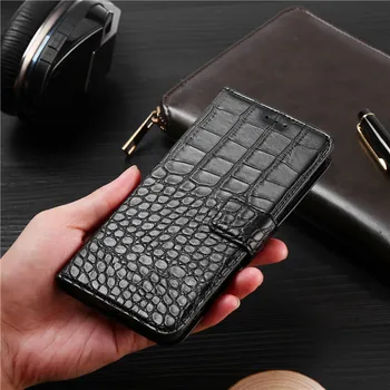 Flip Case for Samsung Galaxy M40 M405 M405F Kate Krokodill Tekstuur Nahk Raamatu Kujundus Telefon Coque Capa